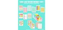 Candy Land Inspired Birthday Party Printables Collection